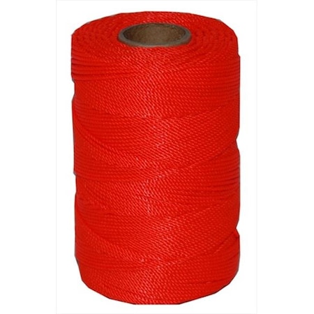 T.W. Evans Cordage Co Inc T.W. Evans Cordage 11-186 Number 18 Twisted Nylon Mason Line with 550 ft. in Orange 11-186